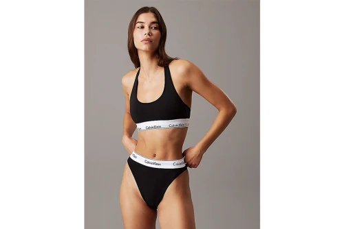 Calvin Klein High Leg Γυναικείο Εσώρουχο Σλιπ (LV00QF8319 UB1)