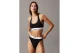 Calvin Klein High Leg Γυναικείο Εσώρουχο Σλιπ Μαύρο, Λευκό