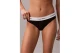 Calvin Klein Icon Cotton Modal Γυναικείο Εσώρουχο Σλιπ Μαύρο, Λευκό