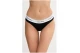 Calvin Klein Icon Cotton Modal Γυναικείο Εσώρουχο Σλιπ Μαύρο, Λευκό