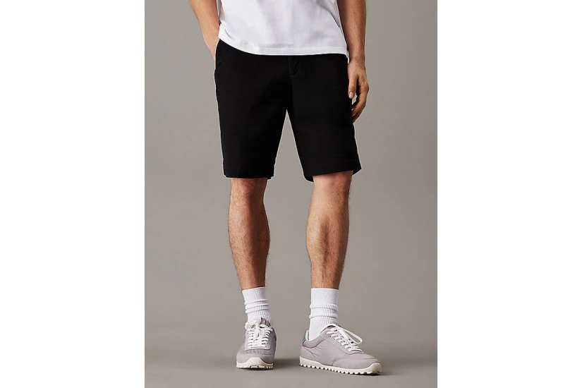 Calvin Klein Ανδρική Βερμούδα Chino Μαύρη