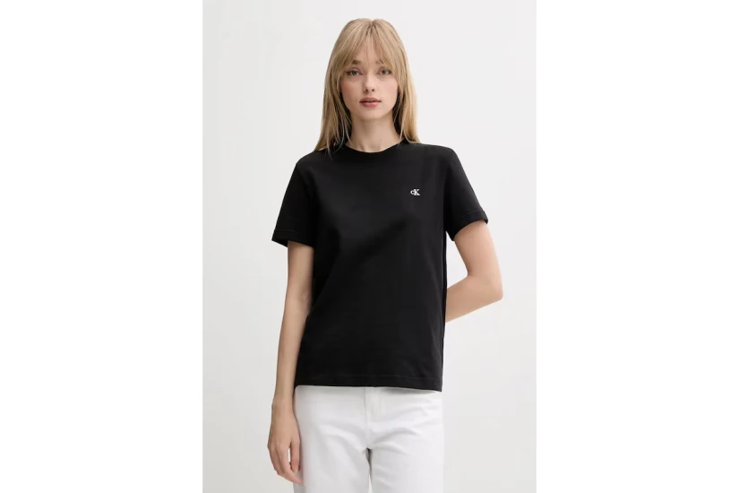 Calvin Klein Γυναικείο Κοντομάνικο T-Shirt Μαύρο