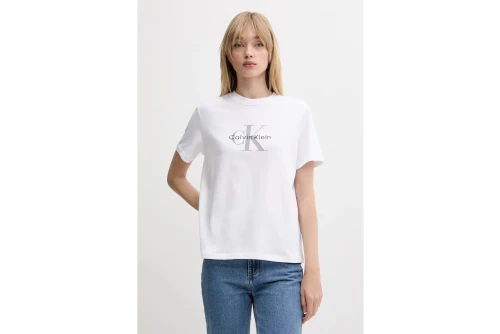 Calvin Klein Monogram Logo T-Shirt Γυναικείο (LV047B865G YAA)