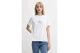 Calvin Klein Monogram Logo Γυναικείο Κοντομάνικο T-Shirt Λευκό