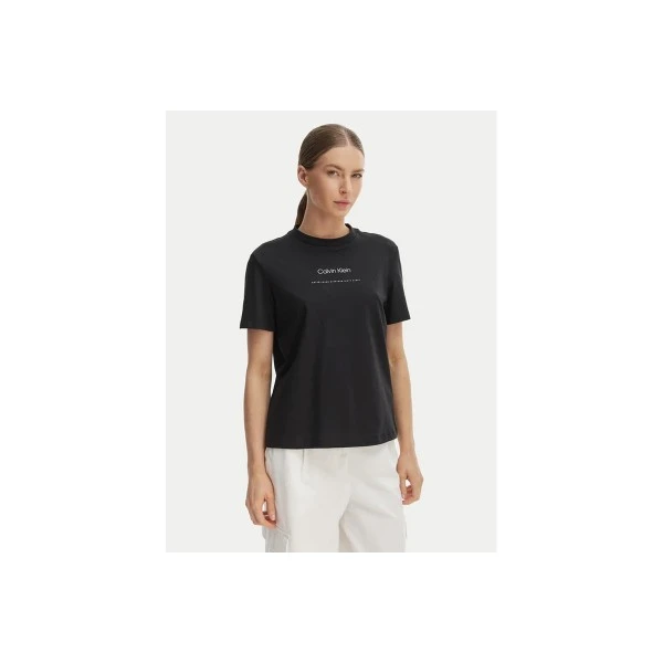 Calvin Klein Tonal Logo T-Shirt Γυναικείο (LV047C811G UB1)