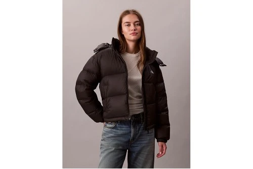 Calvin Klein Short Down Μπουφάν Puffer Γυναικείο (LV047D501G UB1)