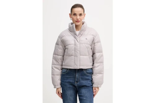 Calvin Klein Shine Cropped Μπουφάν Puffer Γυναικείο (LV047D504G QJL)