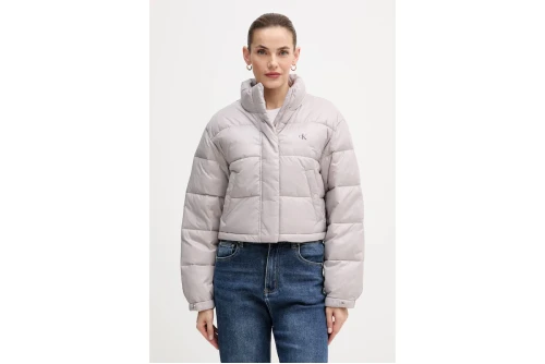 Calvin Klein Shine Cropped Μπουφάν Puffer Γυναικείο (LV047D504G QJL)