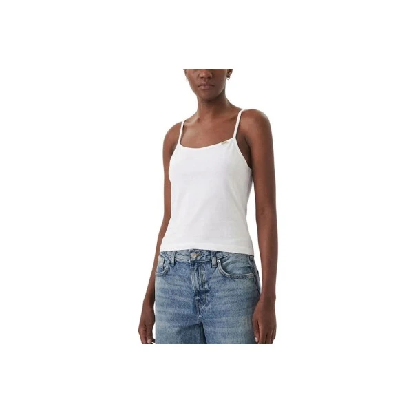 Calvin Klein Cotton Stretch Strap Cami Μπλούζα Αμάνικη Γυναικεία (LV047F259G YAF)