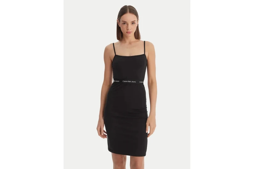 Calvin Klein Γυναικείο Φόρεμα Mini Μαύρο