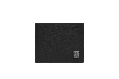 Calvin Klein Emblem Logo Textured Bifold Πορτοφόλι (LV04D1167G UB1)