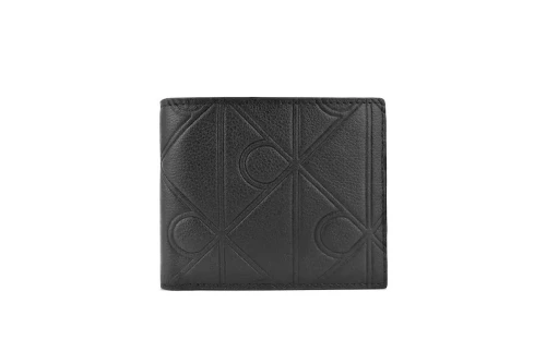 Calvin Klein Full-Grain Leather Rfid Billfold Πορτοφόλι (LV04D1175G UB1)