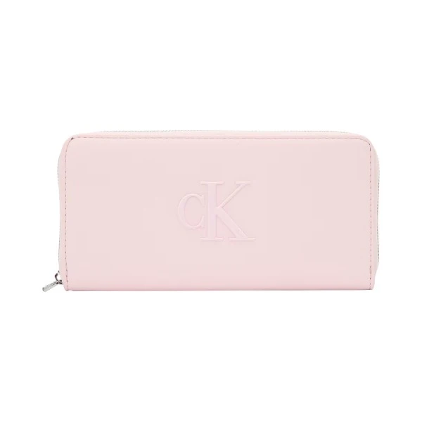 Calvin Klein Bold Monogram Long Zip Πορτοφόλι (LV04F1077G 8Z6)