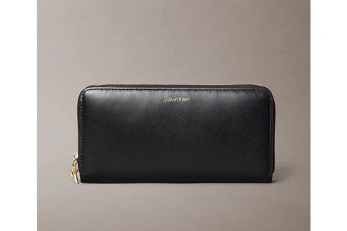 Calvin Klein Monogram Hardware Long Zip Πορτοφόλι (LV04F1093G UB1)