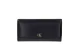 Calvin Klein Leather Rfid Monogram Longfold Γυναικείο Πορτοφόλι Μαύρο, Χρυσό