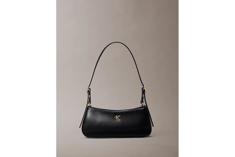 Calvin Klein Monogram Logo Hardwa Τσάντα Ώμου - Χειρός Μαύρη