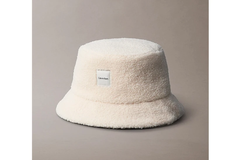 Calvin Klein Boucle Καπέλο Bucket Εκρού