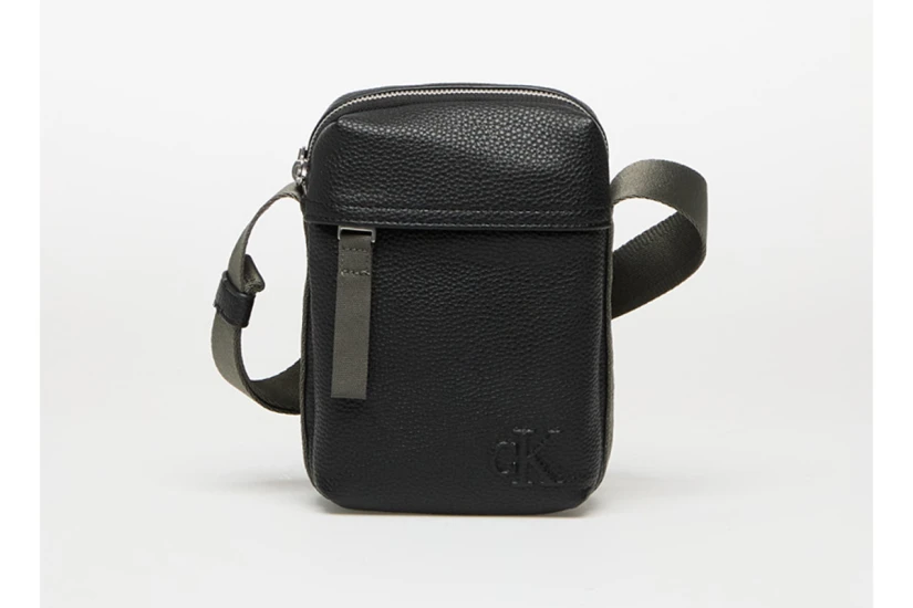 Calvin Klein Cargo Reporter Τσαντάκι Ώμου - Χιαστί Μαύρο