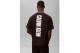 Calvin Klein Heavy Jersey Logo Ανδρικό Κοντομάνικο T-Shirt Μαύρο, Λευκό