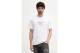 Calvin Klein Monogram Logo Ανδρικό Κοντομάνικο T-Shirt Λευκό