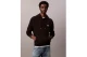 Calvin Klein Cotton Terry Badge Ανδρικό Φούτερ με Κουκούλα Μαύρο