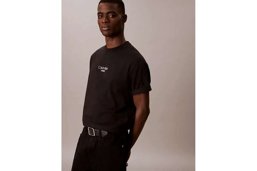 Calvin Klein Logo Graphic Ανδρικό Κοντομάνικο T-Shirt Μαύρο
