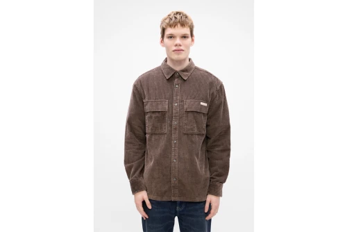 Calvin Klein Corduroy Relaxed Πουκάμισο Μακρυμάνικο Ανδρικό (LV04RD106G PDK)
