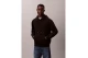 Calvin Klein Fleece Monogram Logo Patch Ανδρικό Hoodie Μαύρο