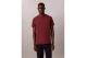 Calvin Klein Monogram Logo Ανδρικό Κοντομάνικο T-Shirt Μπορντό