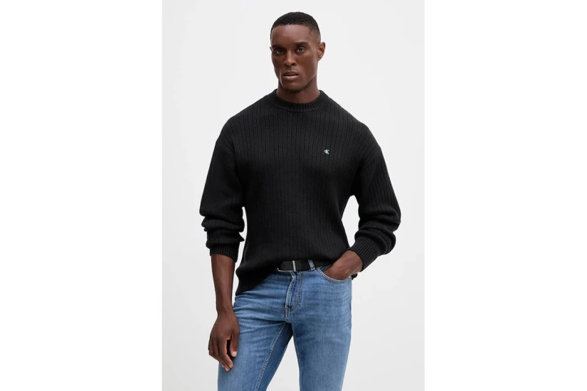 Calvin Klein Ανδρικό Πουλόβερ Μαύρο