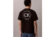 Calvin Klein Embroidered Logo Ανδρικό Κοντομάνικο T-Shirt Μαύρο