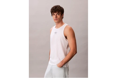Calvin Klein Monogram Logo Μπλούζα Αμάνικη Ανδρική (LV04RF850G YAF)