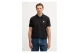 Calvin Klein Micro Waffle Classic Badge Ανδρικό Κοντομάνικο T-Shirt Polo Μαύρο