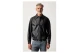 Calvin Klein Faux Leather Ανδρικό Μπουφάν Bomber Μαύρο