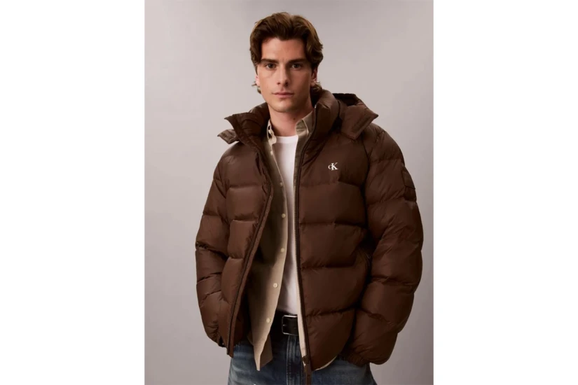 Calvin Klein Relaxed Nylon Μπουφάν Puffer Ανδρικό (LV04RG515G WFM)