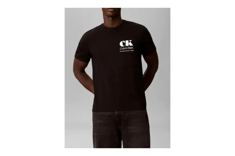 Calvin Klein Resort Graphic Ανδρικό Κοντομάνικο T-Shirt Μαύρο