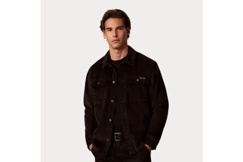 Calvin Klein Relaxed Corduroy Πουκάμισο Μακρυμάνικο Ανδρικό (LV04RH115G UB1)