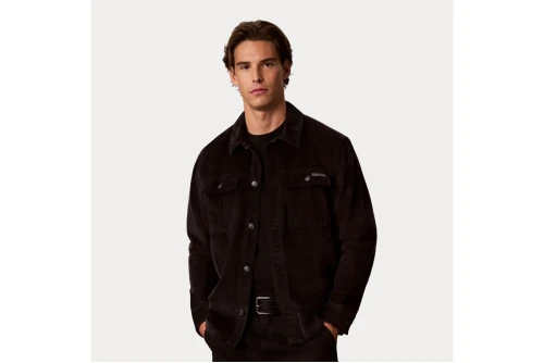 Calvin Klein Relaxed Corduroy Πουκάμισο Μακρυμάνικο Ανδρικό (LV04RH115G UB1)