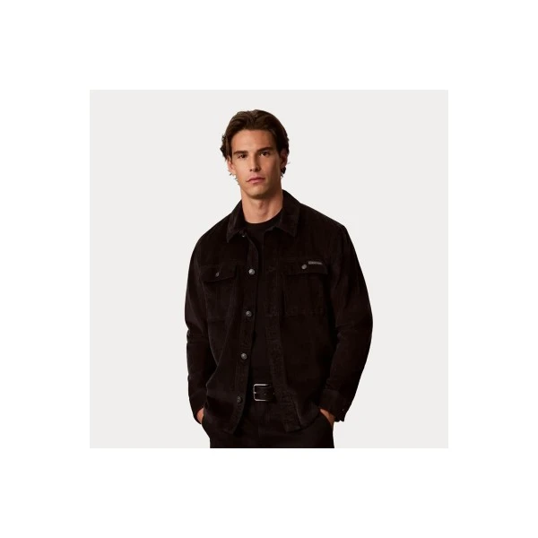 Calvin Klein Relaxed Corduroy Πουκάμισο Μακρυμάνικο Ανδρικό (LV04RH115G UB1)