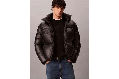 Calvin Klein Shiny Nylon Down Μπουφάν Puffer Ανδρικό (LV04RH505G UB1)