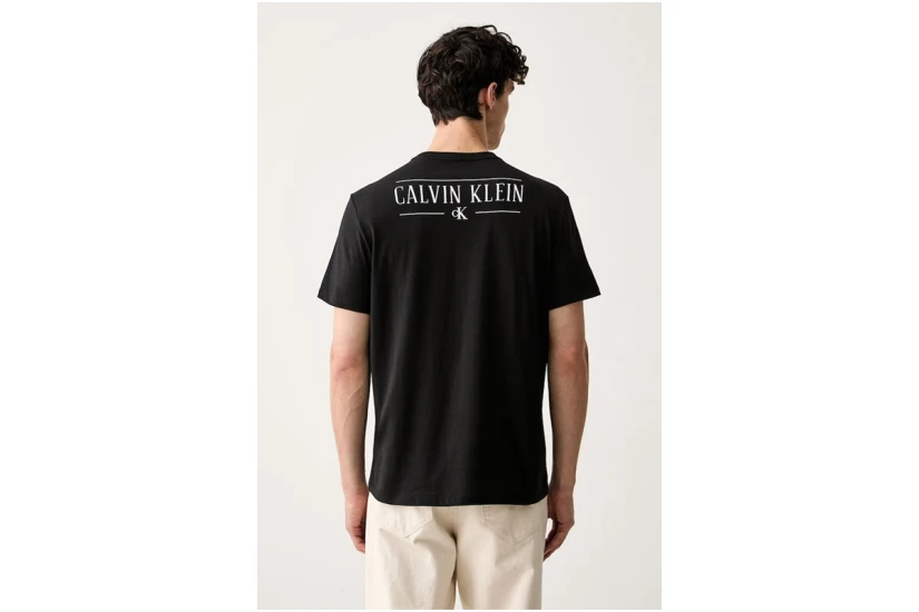 Calvin Klein Back Graphic Ανδρικό Κοντομάνικο T-Shirt Μαύρο