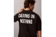 Calvin Klein Relaxed Calvins Or Nothing Graphic Ανδρικό Κοντομάνικο T-Shirt Μαύρο