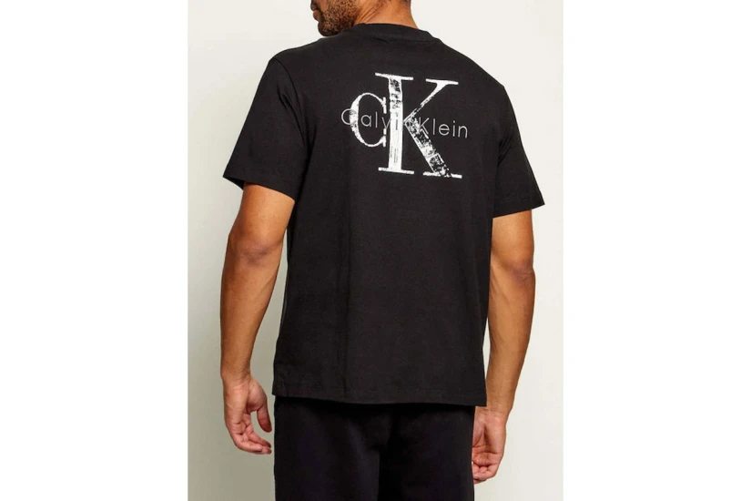 Calvin Klein Monologo Back Graffiti T-Shirt Ανδρικό (LV04RH846G UB1)