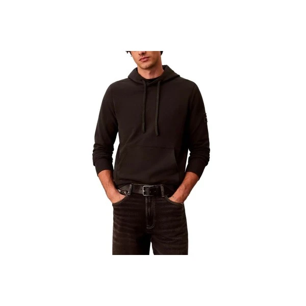 Calvin Klein Cotton Terry Badge Hoodie Ανδρικό (LV04RJ201G 8MN)