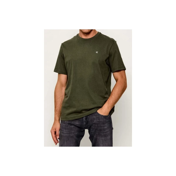 Calvin Klein Monogram Logo Embroidery T-Shirt Ανδρικό (LV14RD254G LI1)
