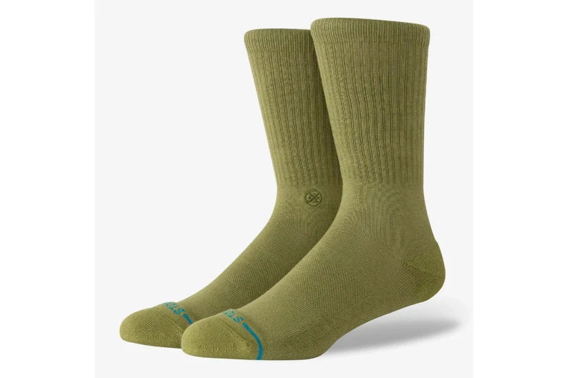 Stance Icon Unisex Κάλτσες μέχρι τη Γάμπα Λαδί