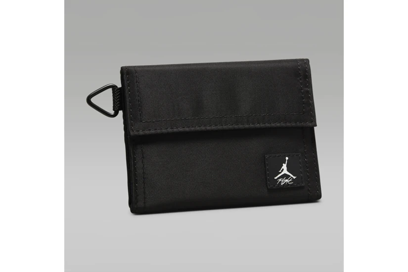 Jordan Flight Trifold Πορτοφόλι Μαύρο