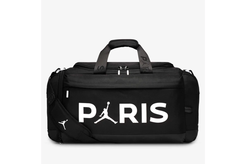 Jordan Paris Saint-Germain Αθλητικός Σάκος Μαύρος, Λευκός 62,5L