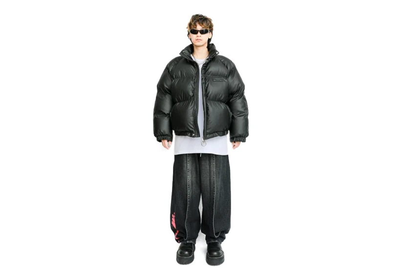 MWM Unisex Puffer Μπουφάν Μαύρο