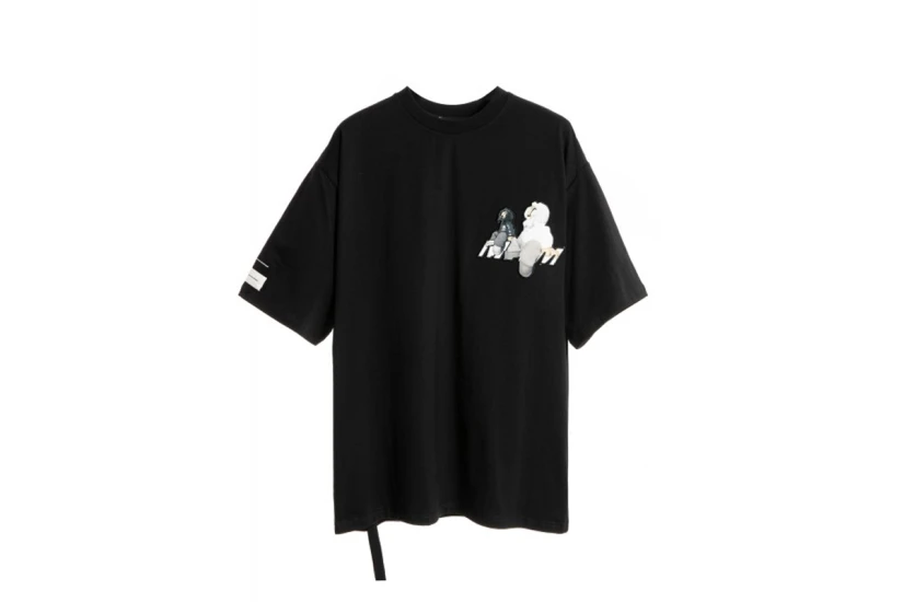 MWM Vangards Dog Unisex Κοντομάνικο T-Shirt Μαύρο, Λευκό, Γκρι